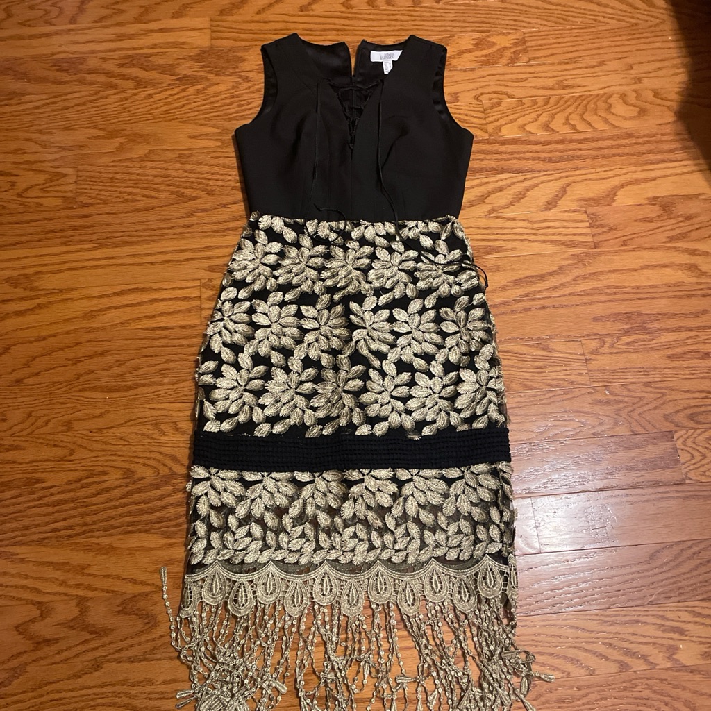 Badgley Mischka Elegant Black Dress
